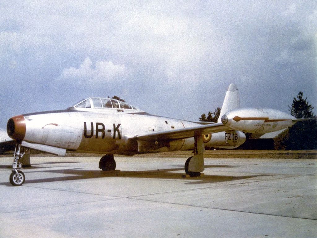 Republic F-84G Thunderjet 1955