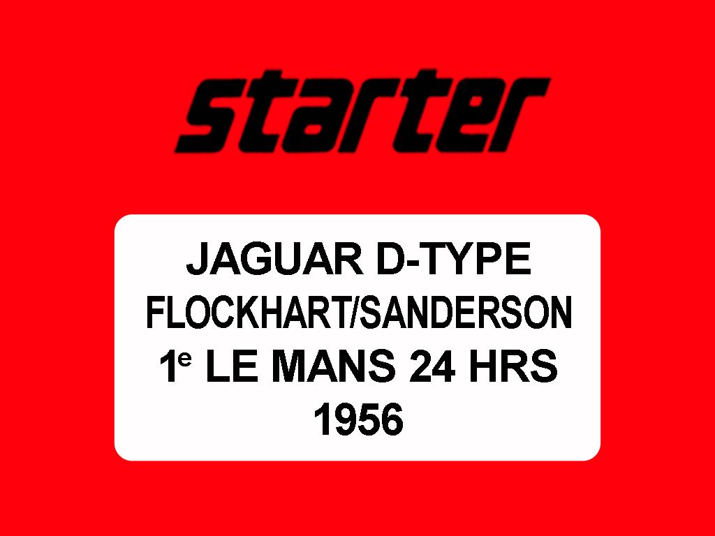 Jaguar D type 1956