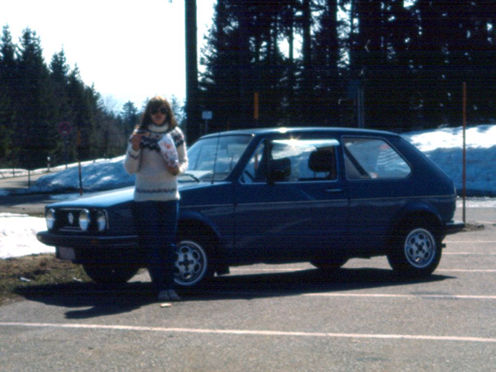 All my own cars - VW Golf CL Diesel - 1981