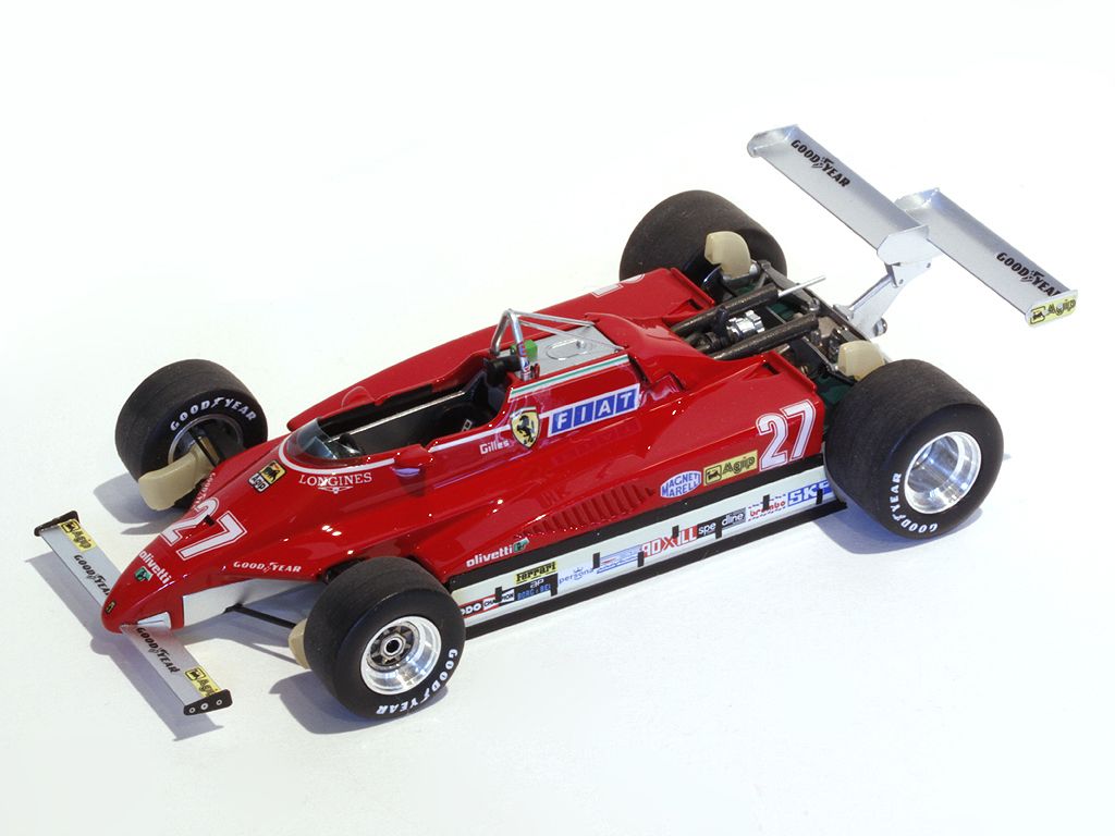 Gilles Villeneuve collection - Ferrari 126 C2 - 1982