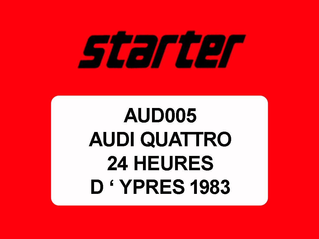 Audi Quattro A1 1983
