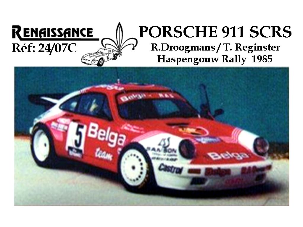 Porsche 911 SCRS 1985