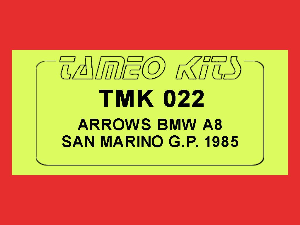 Arrows A8 1985