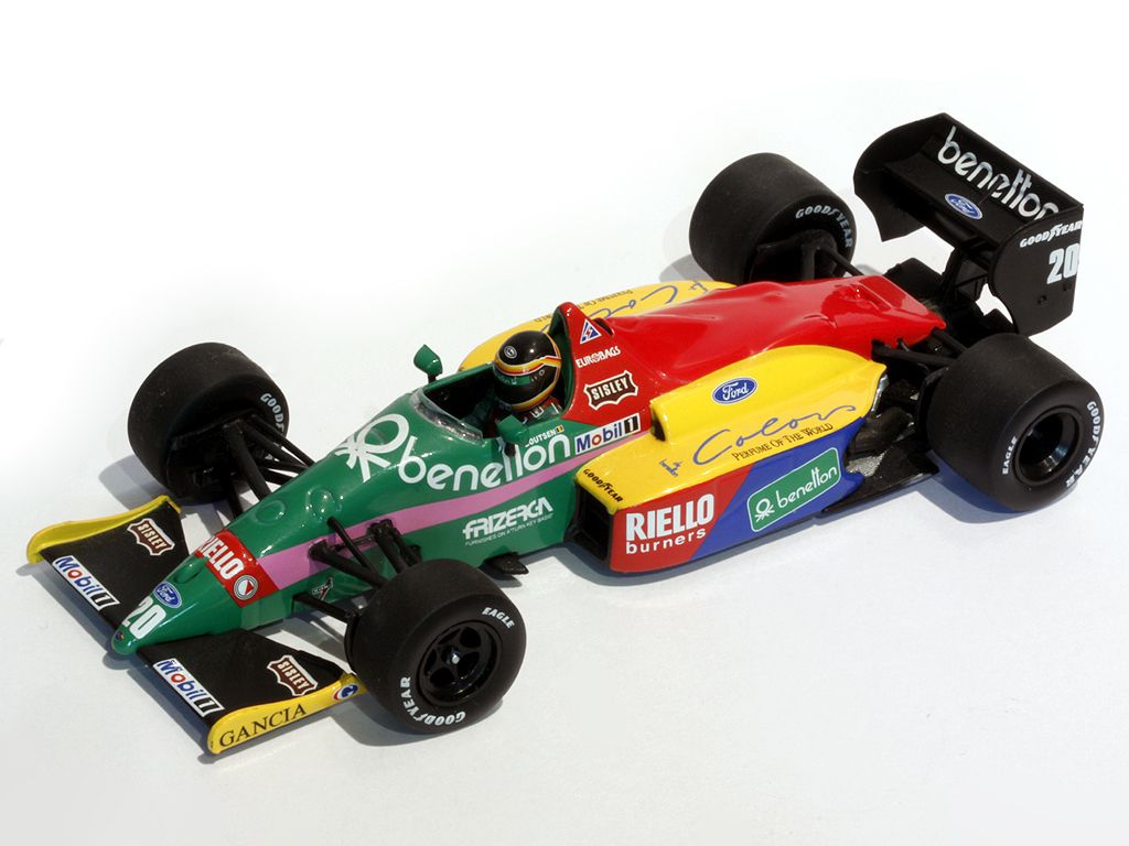Thierry Boutsen collection - Benetton B187 - 1987