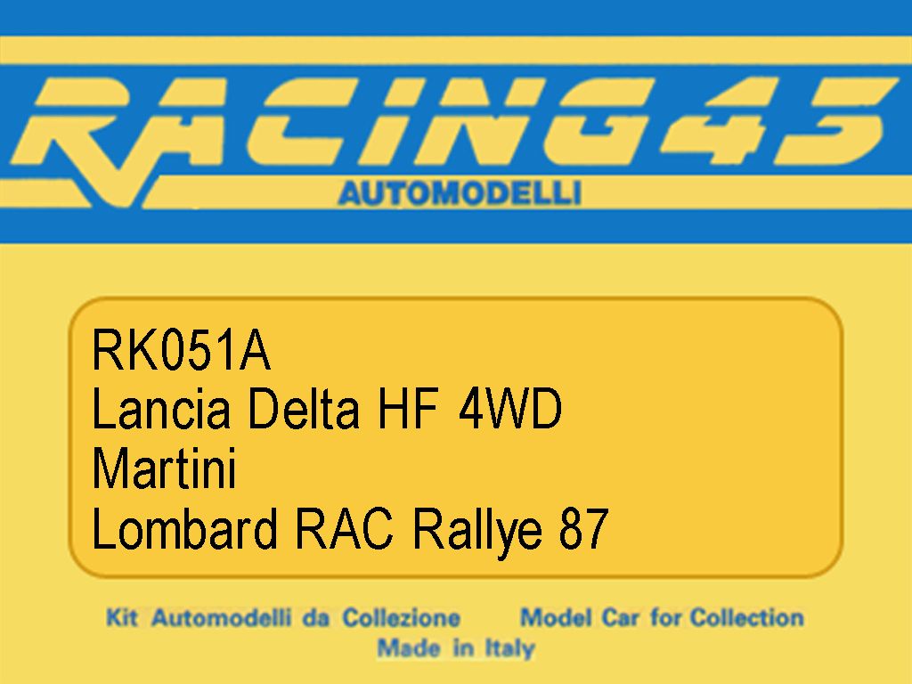 Lancia Delta HF 4WD 1987