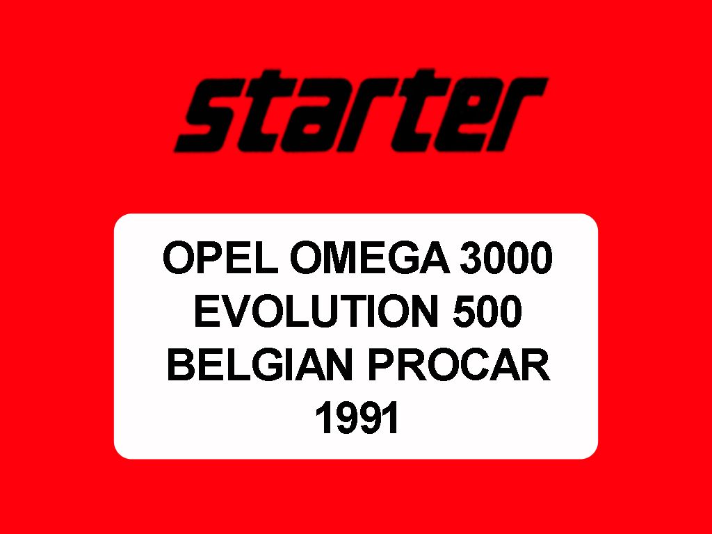 Opel Omega 3000 Evolution 500 1991