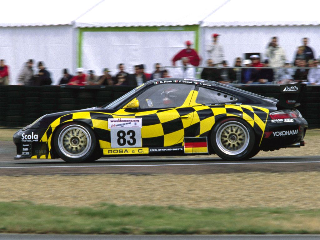 2001 Le Mans 24 hours GT-class winner