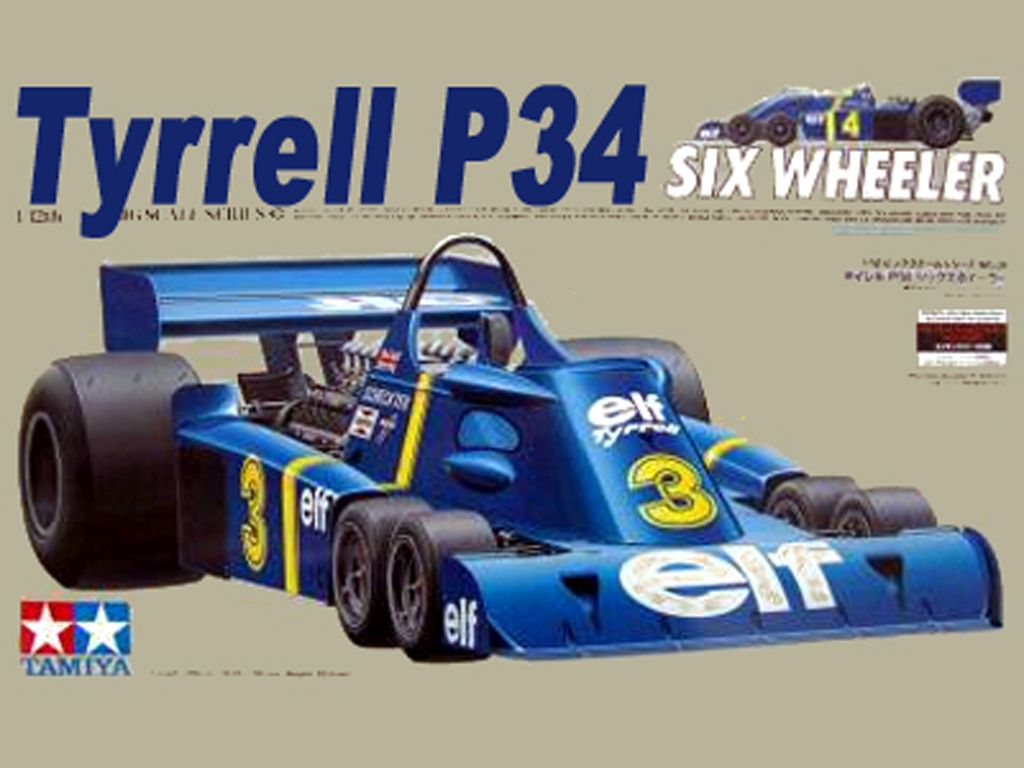 Tyrrell P34 six wheeler w/PE Parts