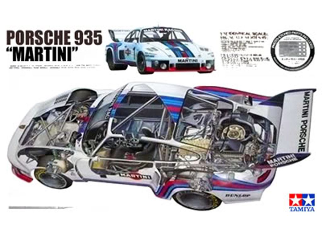 Porsche 935 "Martini" - w/Photo Etched Parts