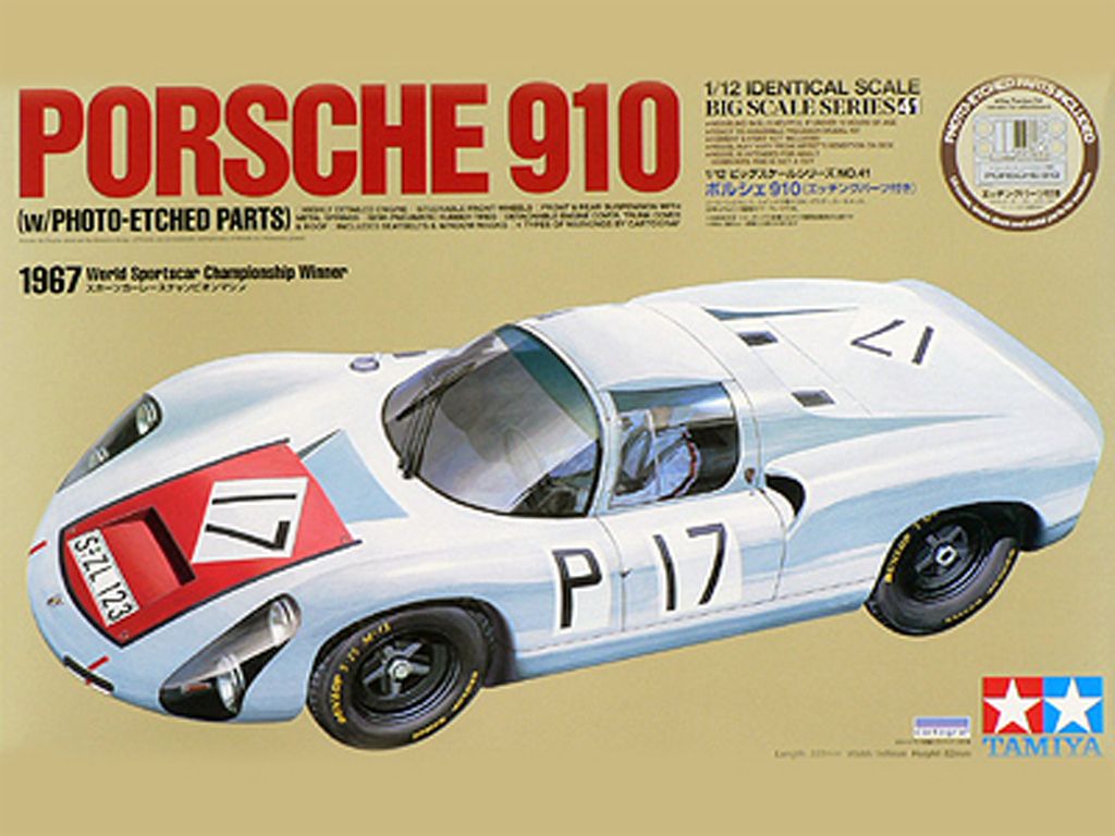 Porsche 910 - w/Photo Etched Parts