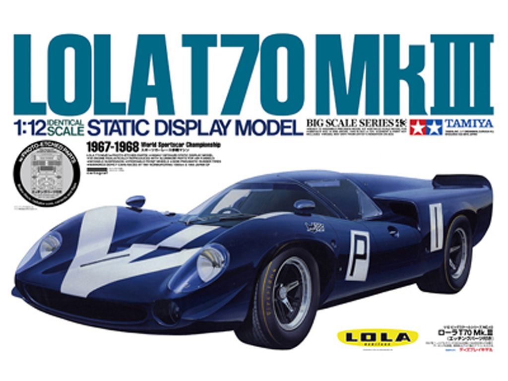 Lola T70 Mk III - w/Photo Etched Parts