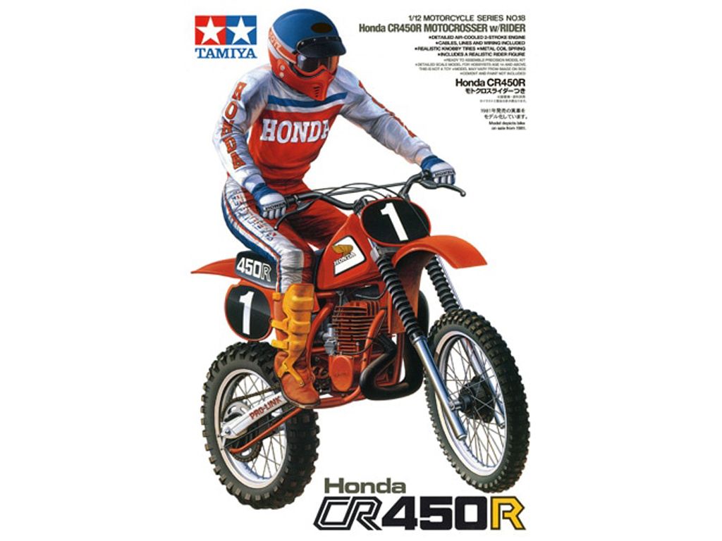 Honda CR450R Motocrosser