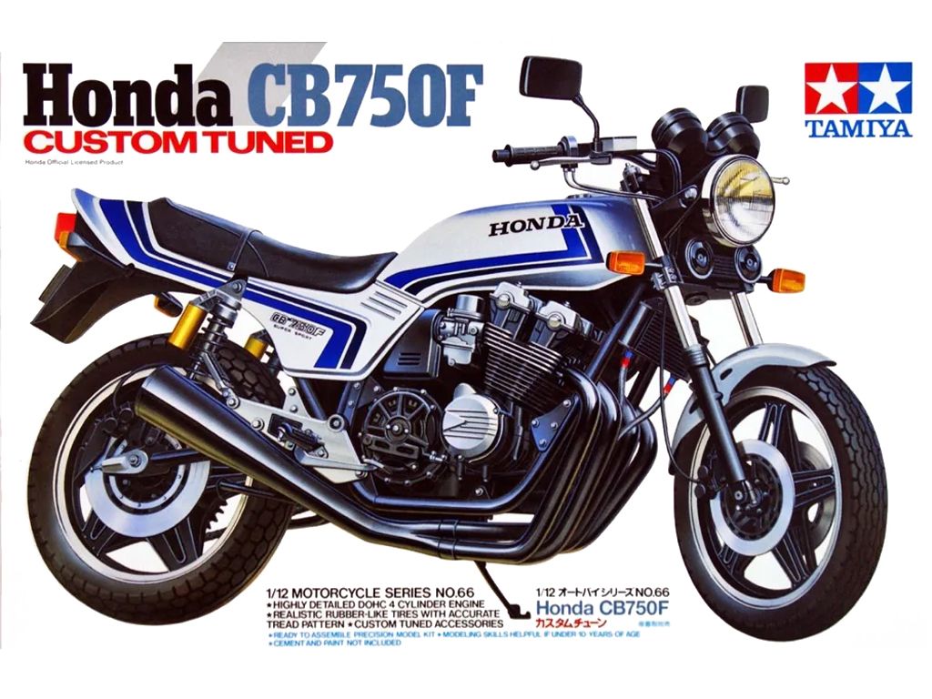 Honda CB750F Custom Tuned