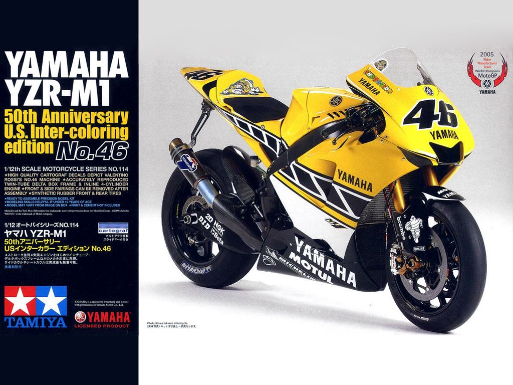 Yamaha YZR-M1 50th Ann. US Inter Color#46