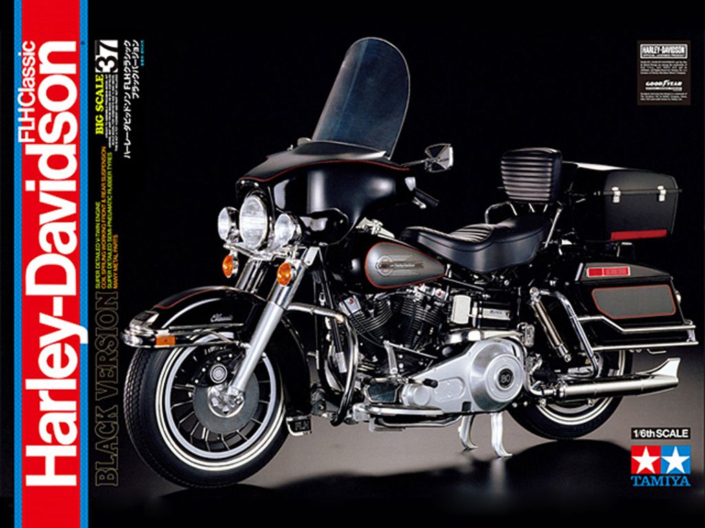 Harley Davidson FLH Classic - Black