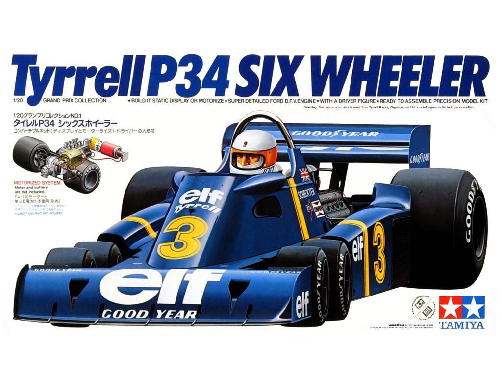 Tyrrell P34 Six Wheeler