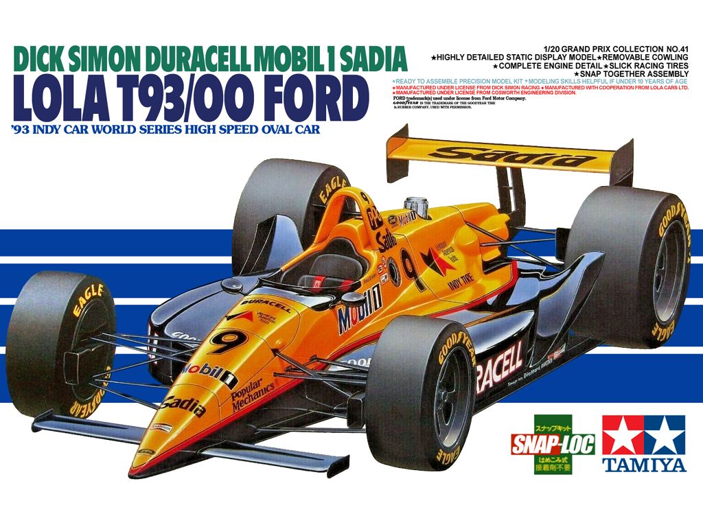 Dick Simon Duracell Mobil 1 Sadia Lola T93/00 Ford