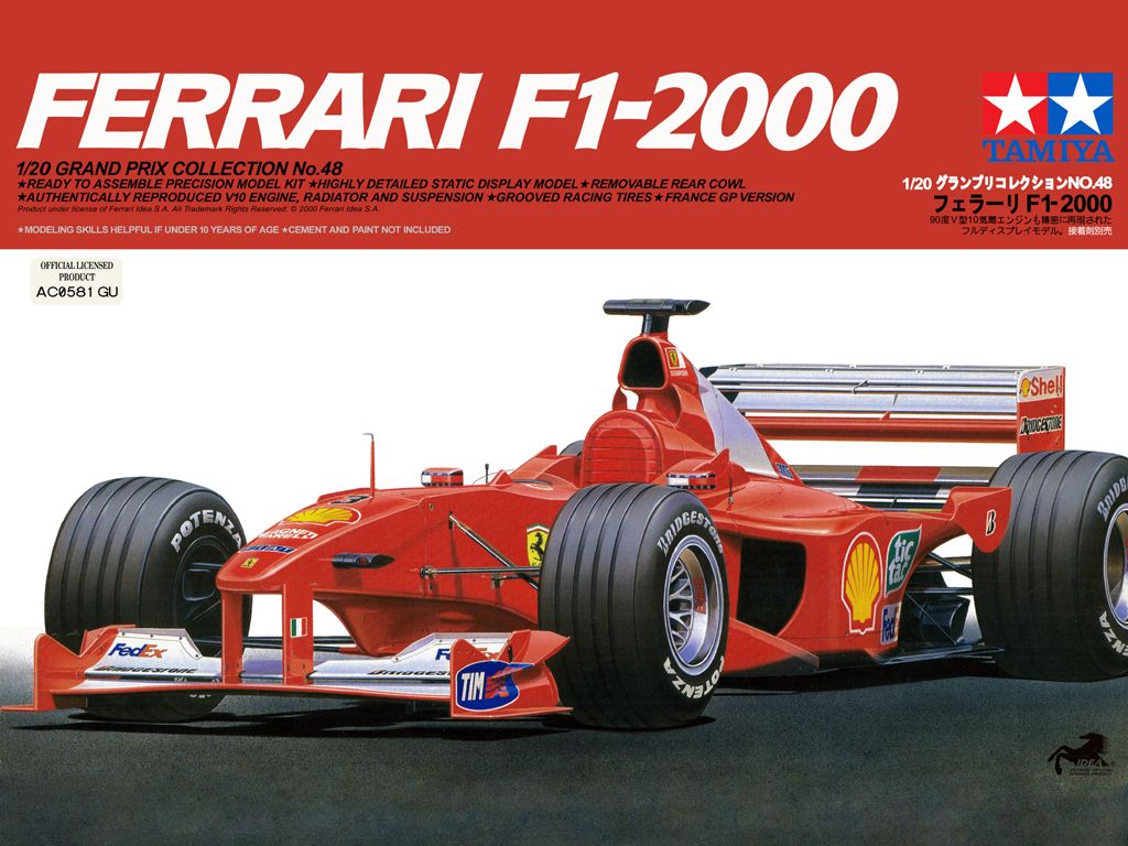 Ferrari F1-2000 (Clear Cowl)