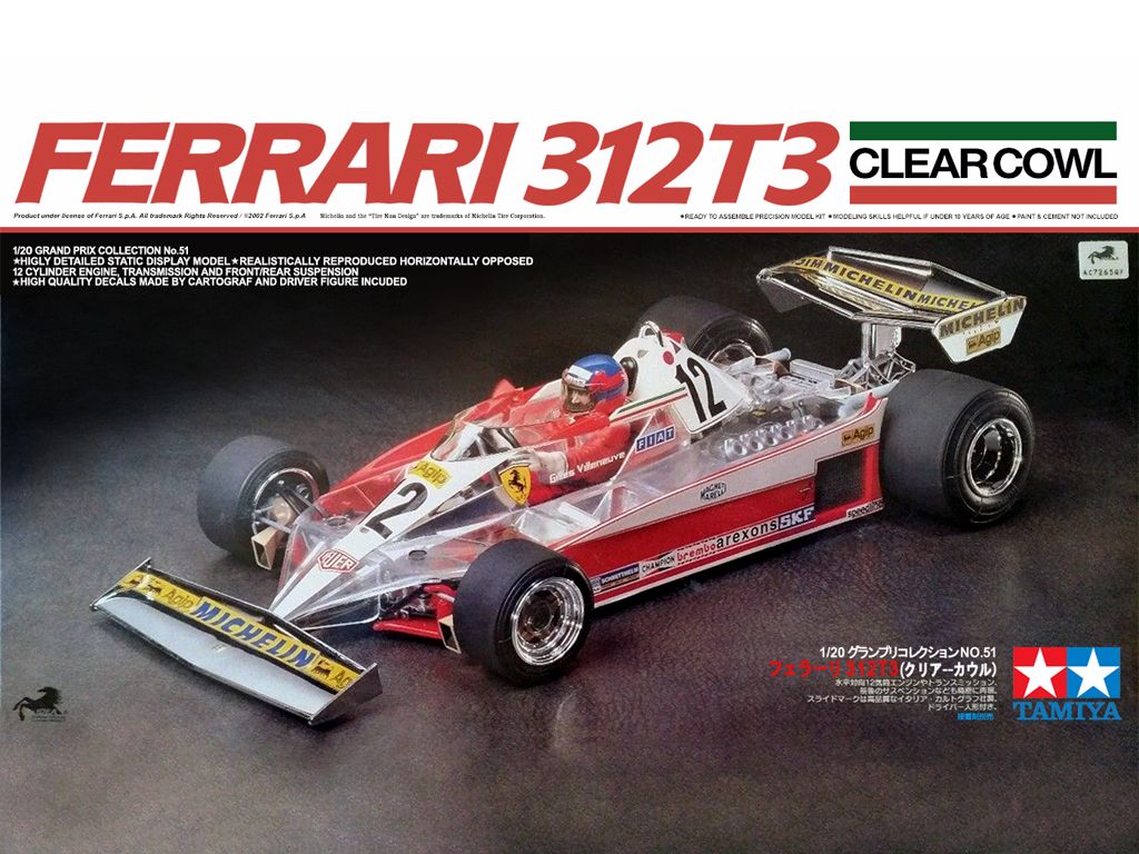 Ferrari 312T3 (Clear Cowl)