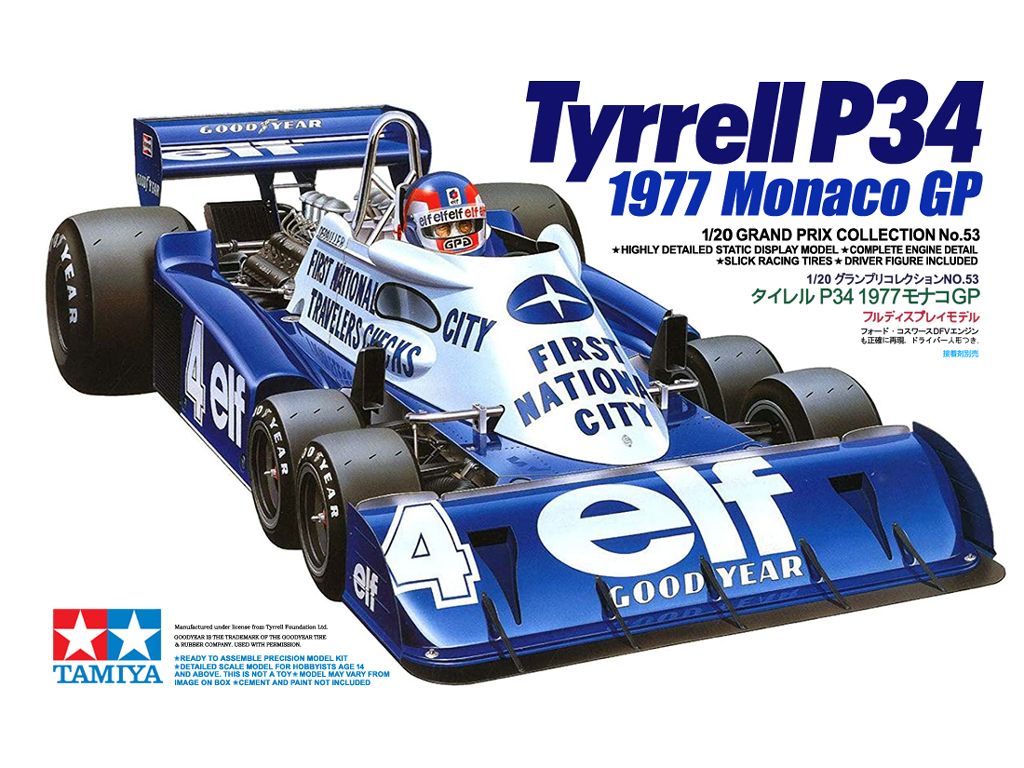 Tyrrell P34 1977 Monaco GP