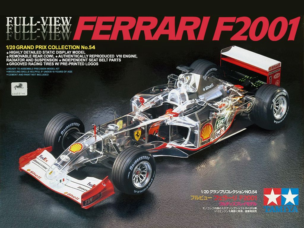 Ferrari F2001 Full View