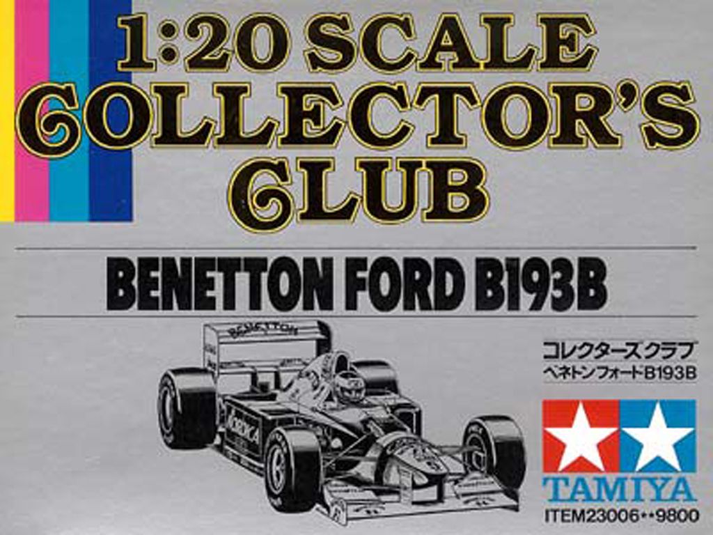 Benetton B193B Ford
