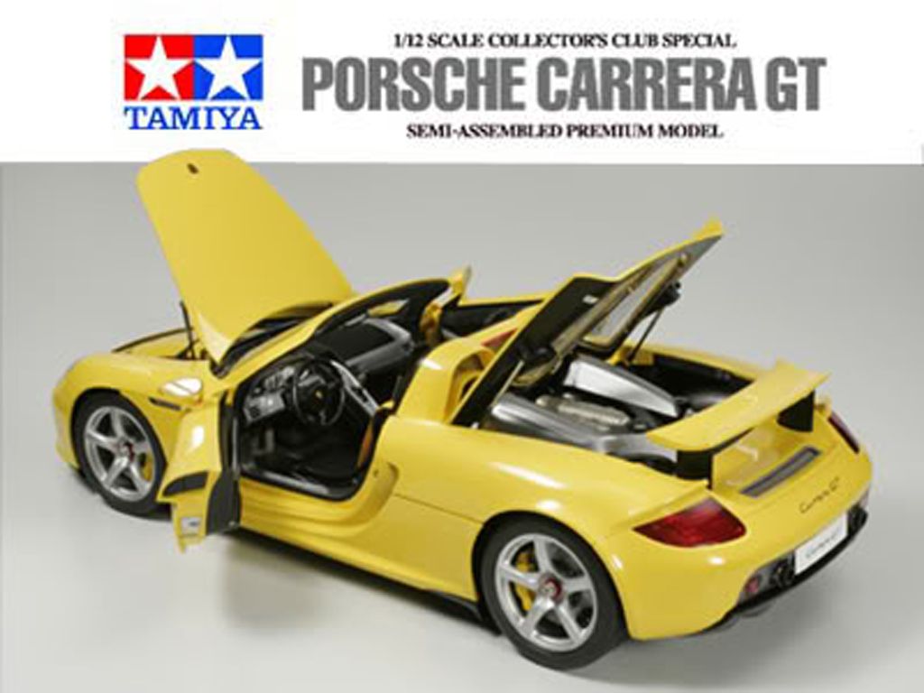 Porsche Carrera GT semi-completed (yellow)