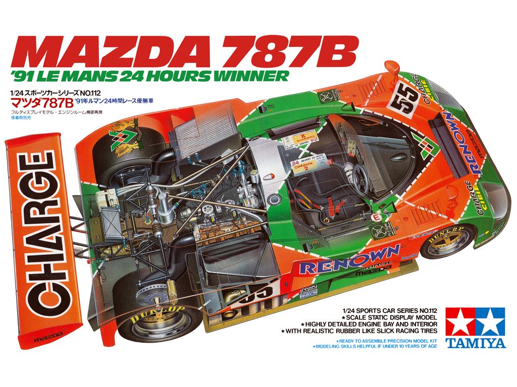 Mazda 787B #55 1991 Le Mans