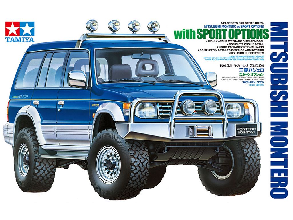 Mitsubishi Montero with sport options