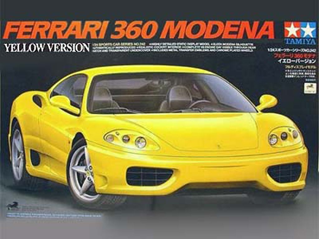 Ferrari 360 Modena Yellow Version