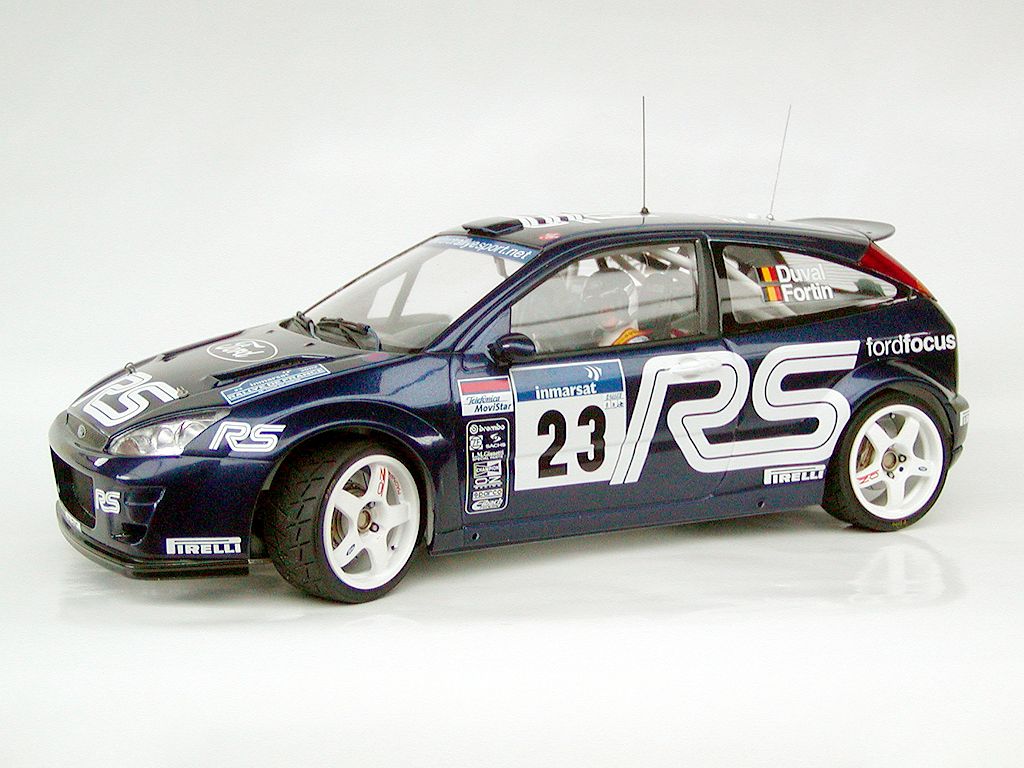 Ford Focus RS WRC 2002 Performance Blue