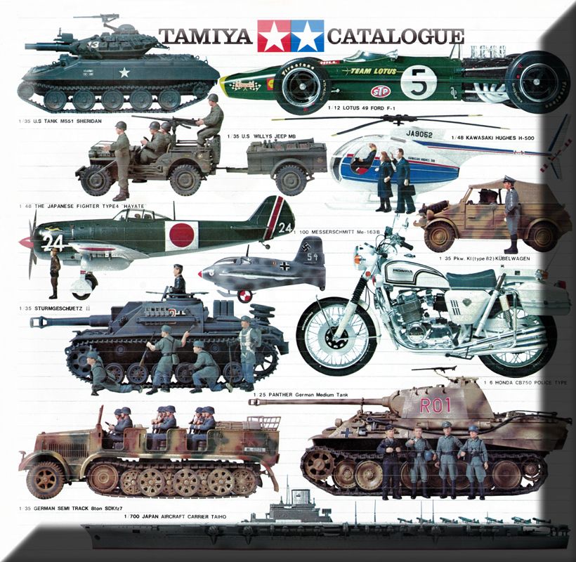 Tamiya catalog 1973