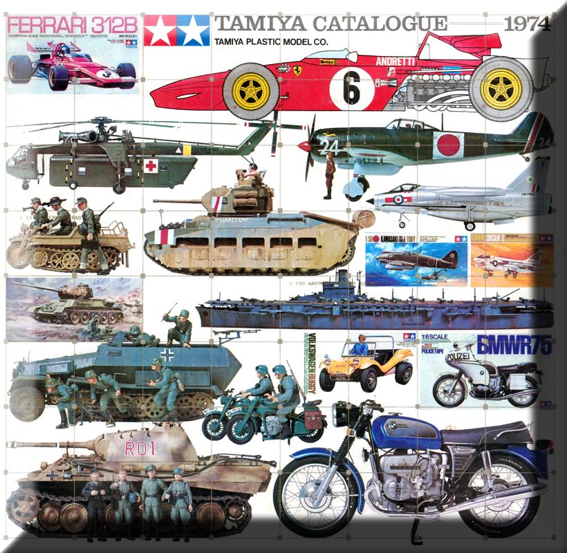 Tamiya catalog 1974