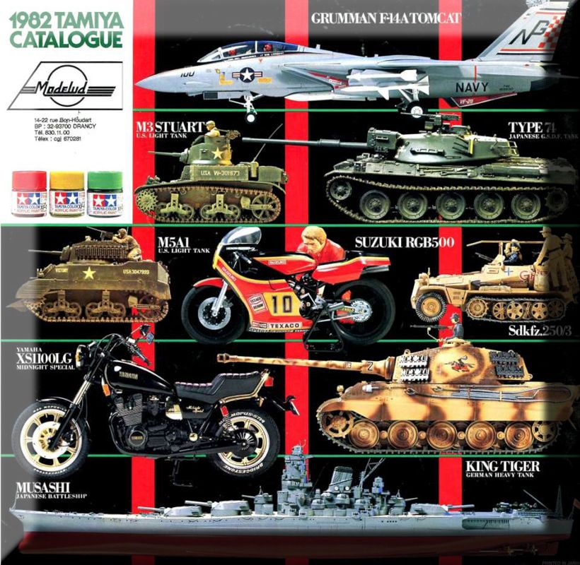 Tamiya catalog 1982