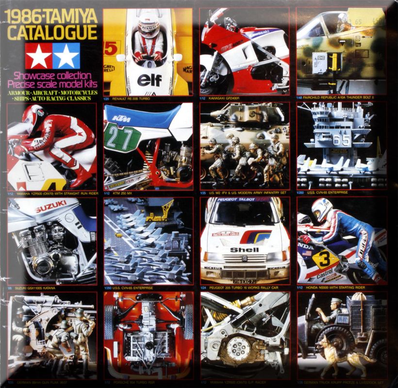 Tamiya catalog 1986
