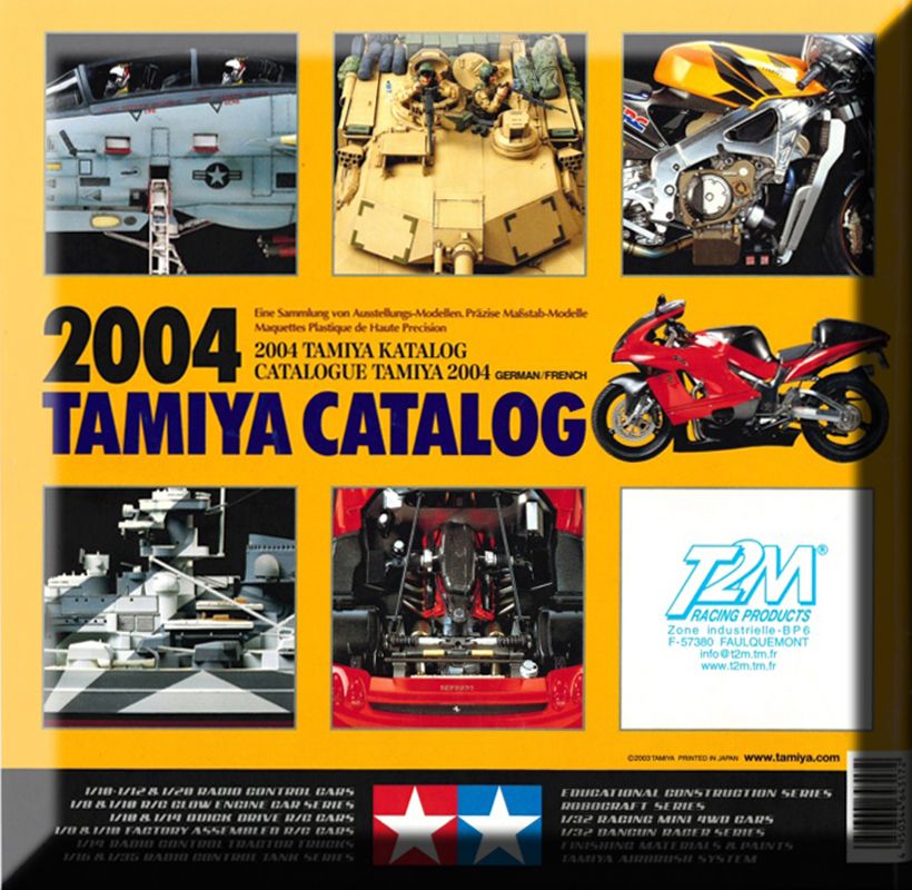 Tamiya catalog 2004