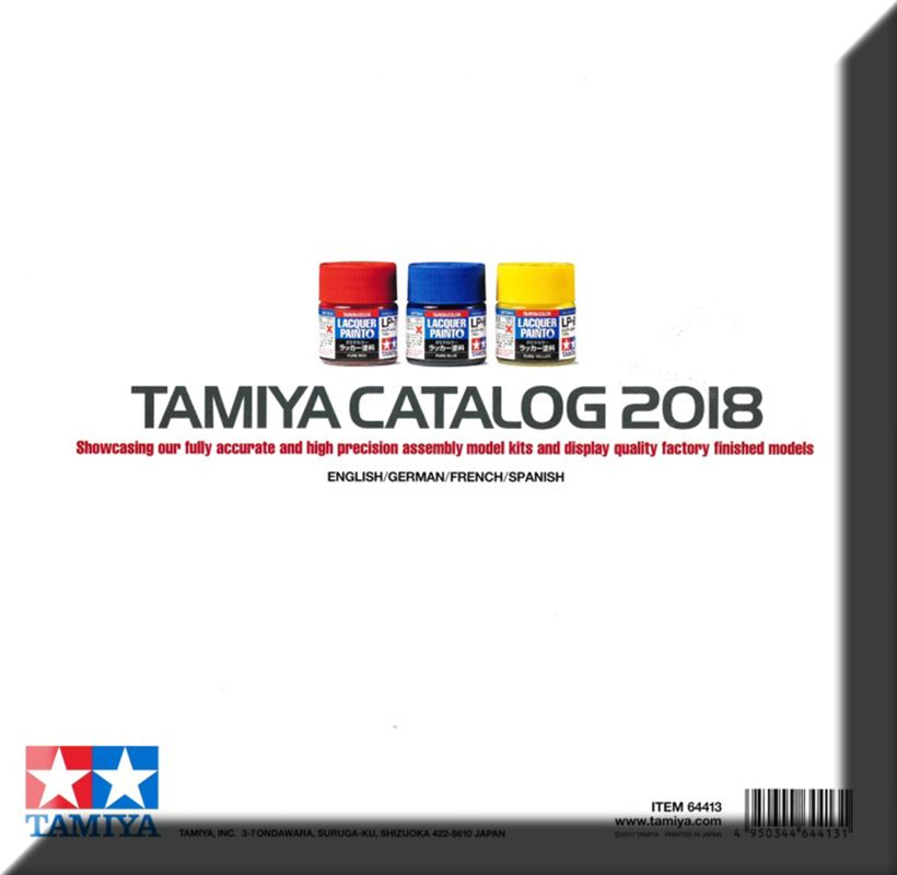 Tamiya catalog 2018