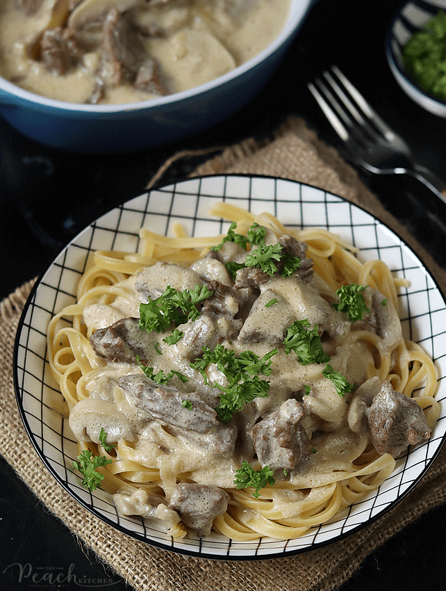 Beef Stroganoff