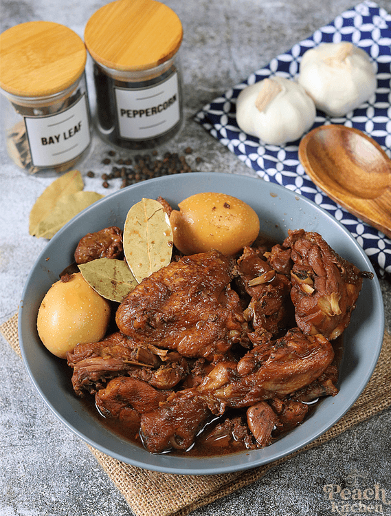 Chicken Adobo with Egg