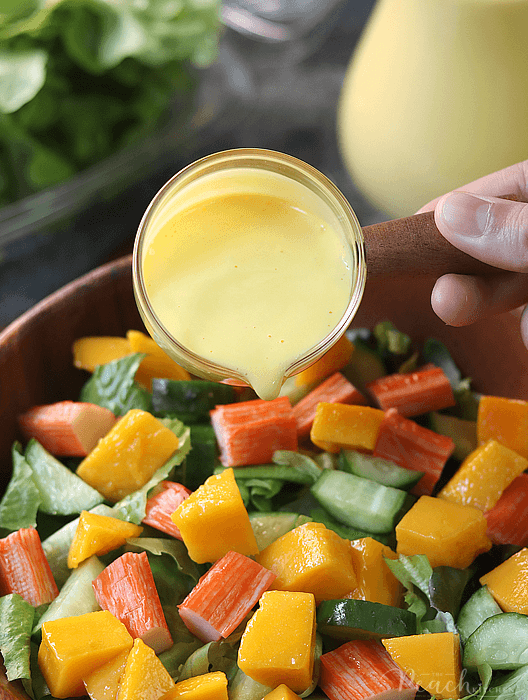 Creamy Mango Dressing