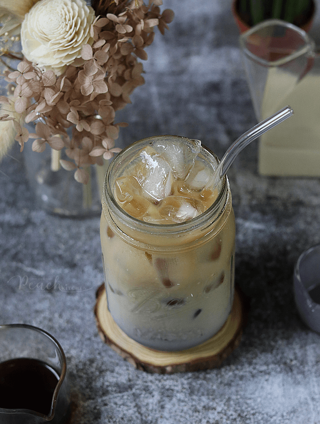 Iced Ube Latte