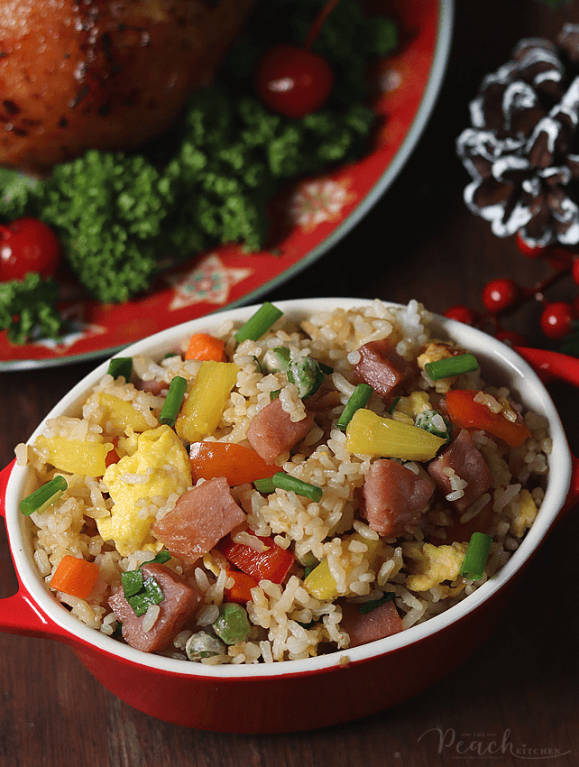 Christmas Ham Fried Rice