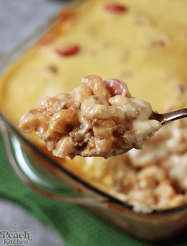 Filipino-Style Cheesy Baked Macaroni