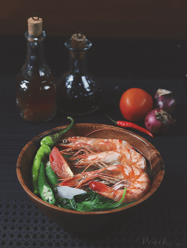 Sinigang na Sugpo (Prawn In Tamarind Soup)