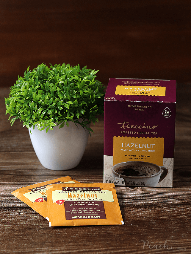 Coffee Substitute: Teeccino Roasted Herbal Tea HAZELNUT