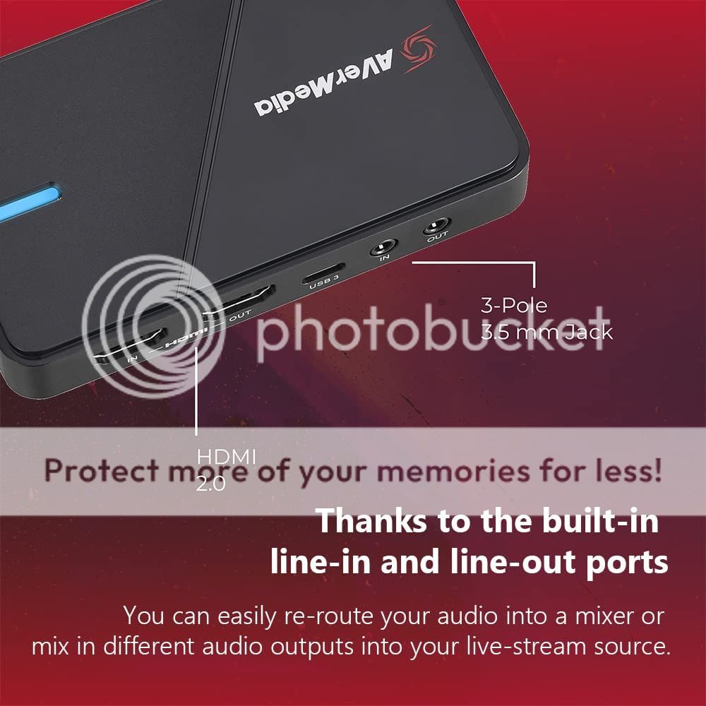 AVerMedia GC551G2 Live Gamer EXtreme 3 (LGX3) 4K Pass