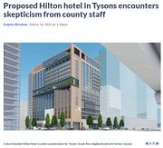 024-Proposed Hilton hotel in Tysons encounters skepticism from county staff