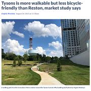 040-Tysons is more walkable but less bicycle-friendly than Reston, market study says