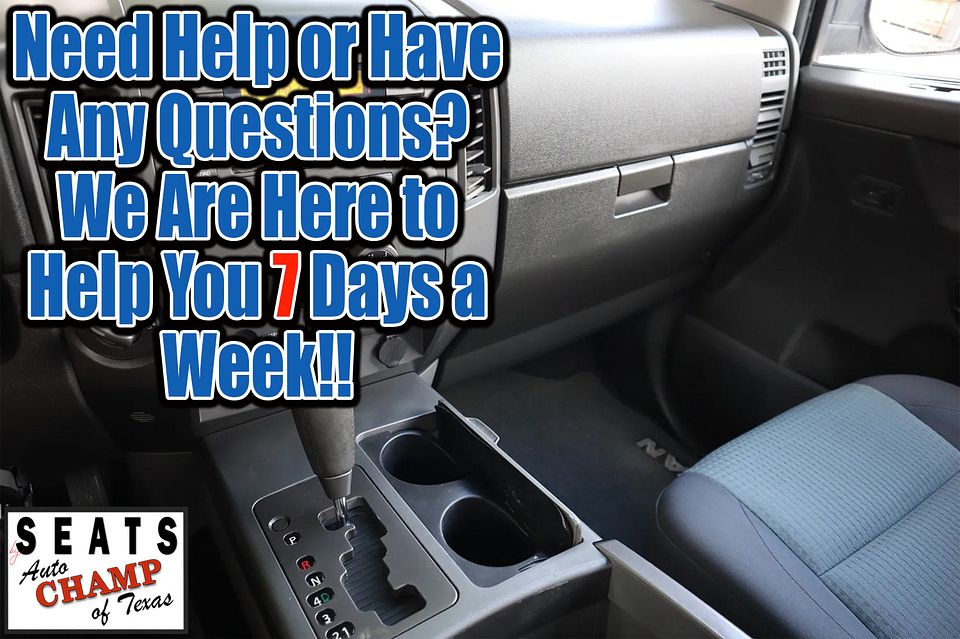 04-07-Nissan-Titan-Truck-Driver-Side-Bottom-Cloth-GRAPHITE-Black-TITANIUM-Gray-1010