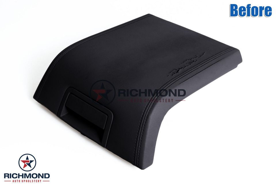 07-14-15-18-Lincoln-Navigator-Center-Console-Lid-Cover-Black-6